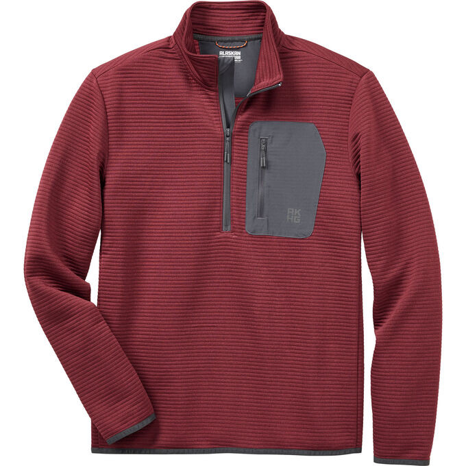 Men's AKHG Blackburn Standard Fit 1/4 Zip Mock | Duluth Trading Company