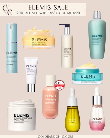 Elemis Memorial Day Sale with 20% off sitewide with code MDW20! Including my favorite pro-collagen cleansing balm, resurfacing pads and more 

#LTKBeauty #LTKSaleAlert
