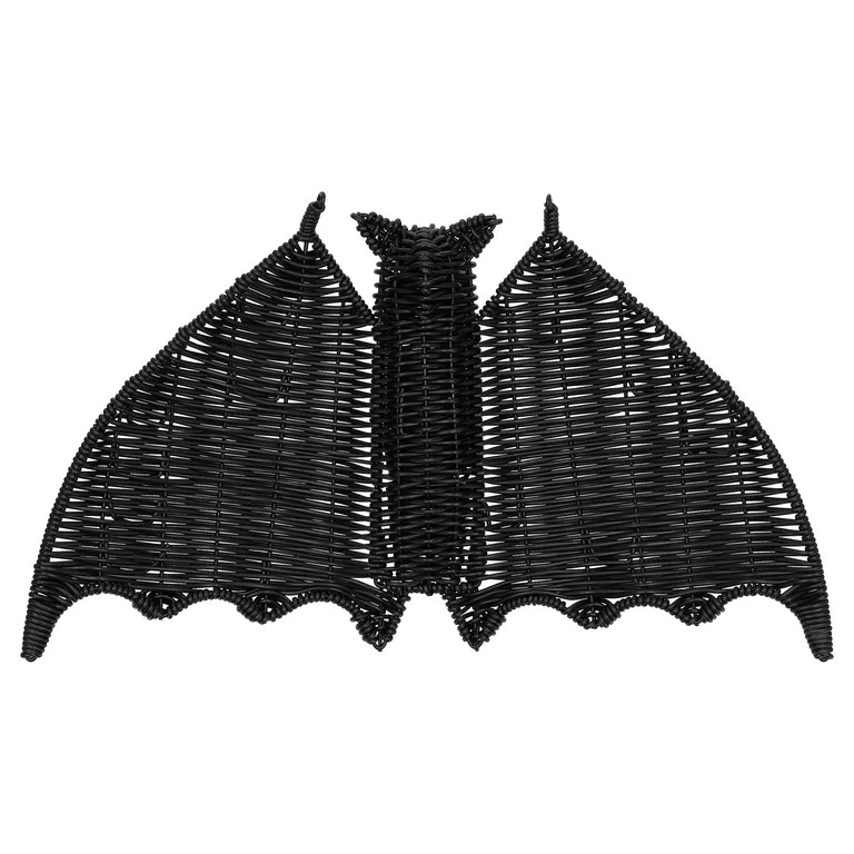 Woven Bat Decoration, Black, 15.25" x 9.25", Halloween by Way To Celebrate | Walmart (US)