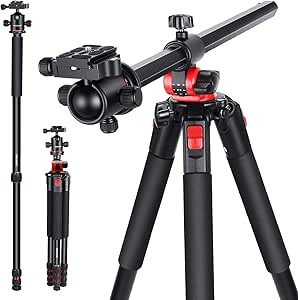 NEEWER 72 inch Camera Tripod Monopod with Center Column and Ball Head Aluminum, Arca Type QR Plat... | Amazon (US)