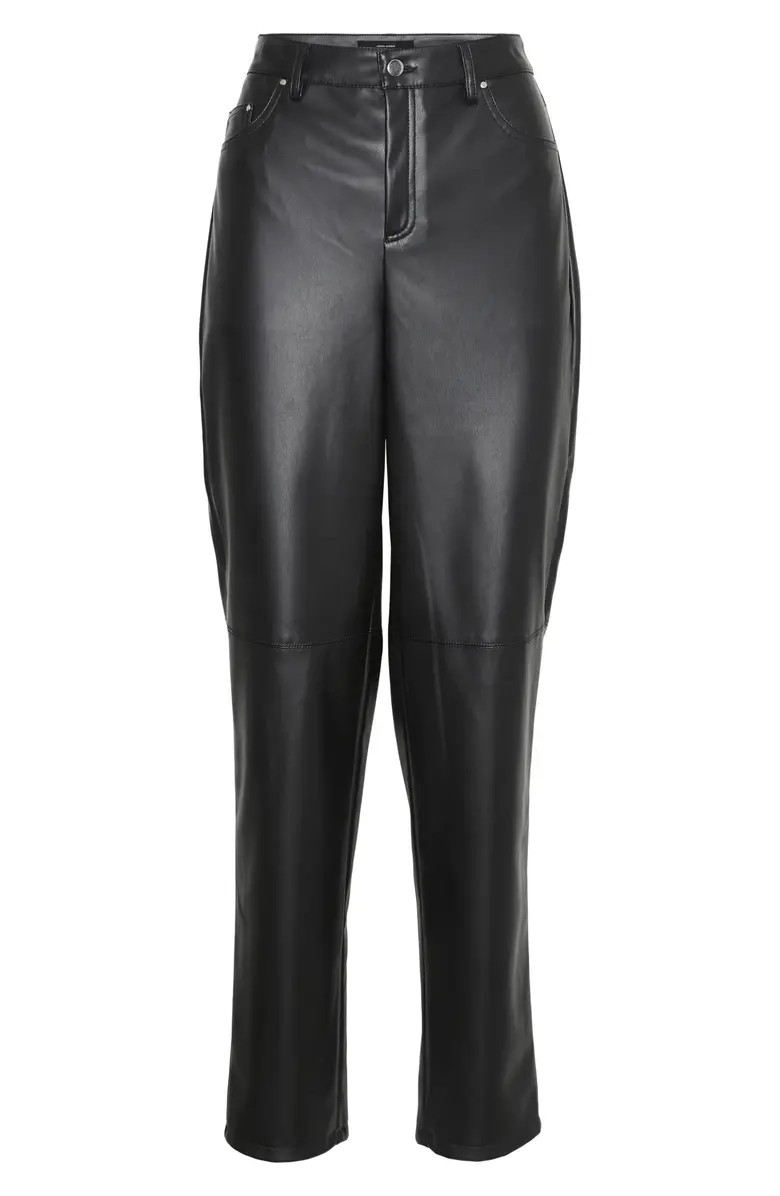 VERO MODA Bella High Waist Faux Leather Pants | Nordstrom | Nordstrom