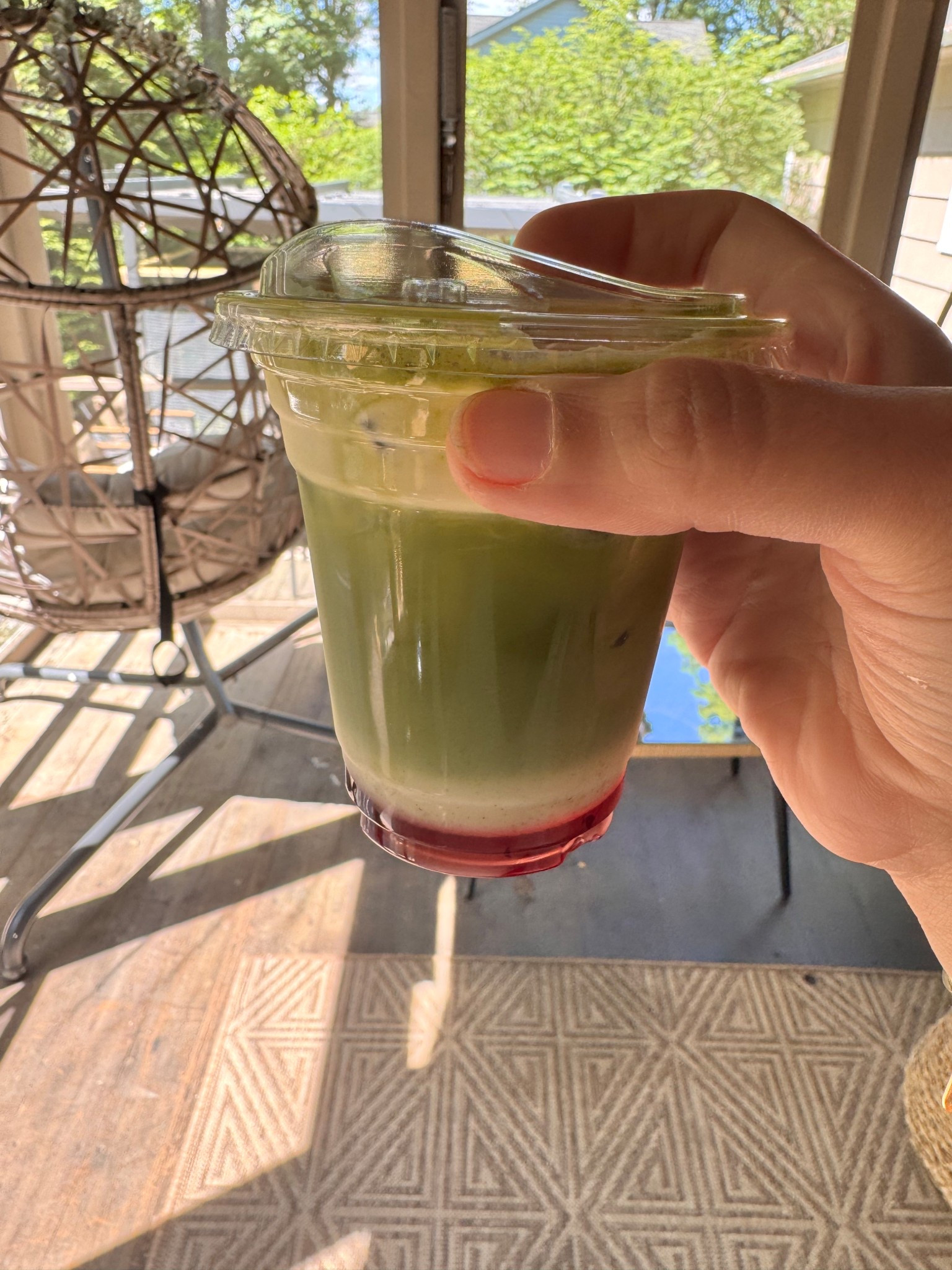 Best strawberry syrup for a strawberry matcha!