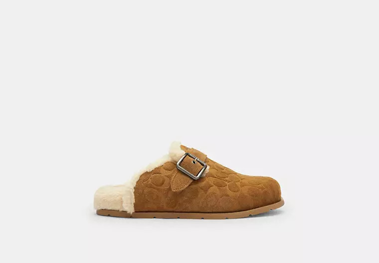 Buckle Clog In Signature | Coach (US)