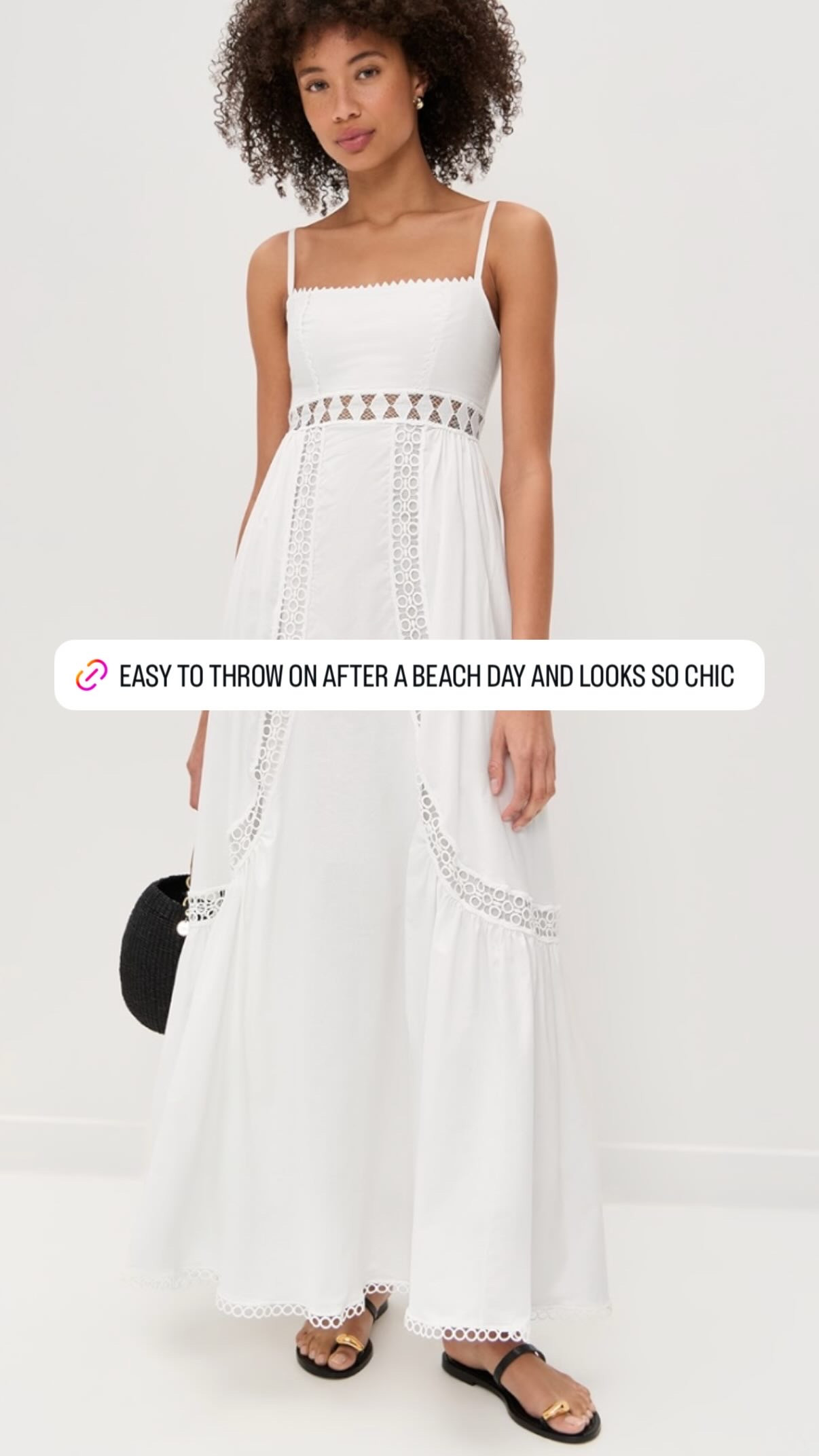 The perfect white dress for dinners by the beach. Sharing a roundup of resort favorites that I'm loving. Perfect for your next beach vacation. From sandals, dresses, hats, sunglasses, swimsuits, and more! 

 #LTKootd #LTKSwim #LTKTravel