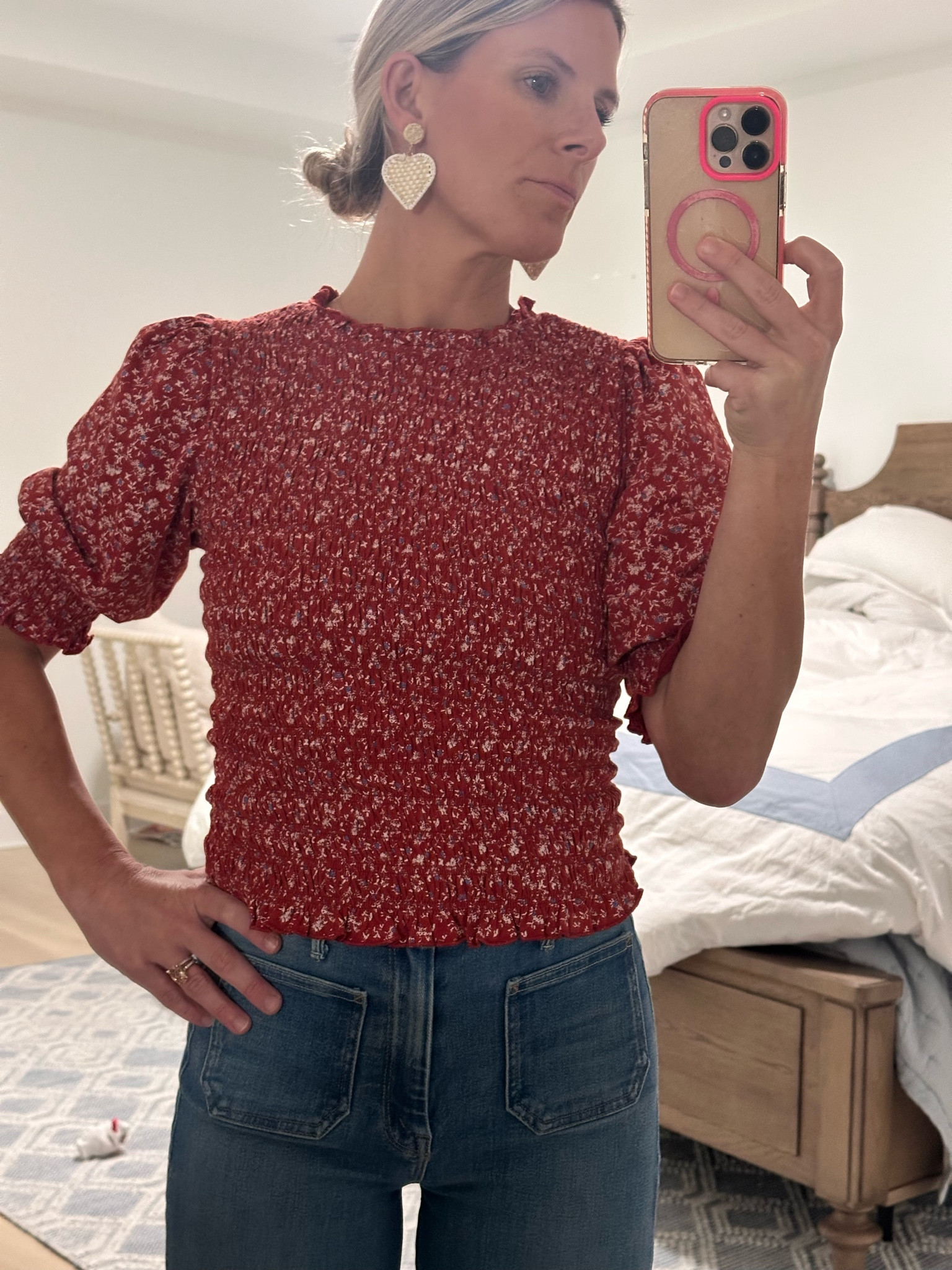 OOTD
Size XS in the top

#LTKSeasonal #LTKOver40 #LTKStyleTip