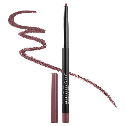 Maybelline Color Sensational Shaping Lip Liner with Self-Sharpening Tip, Almond Rose, Nude Pink, 1 Count | Amazon (US)