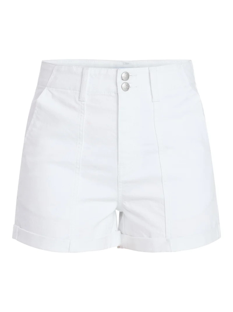 Time and Tru Women's High Rise Utility Shorts, 3.5" Inseam, Sizes 0-22 | Walmart (US)