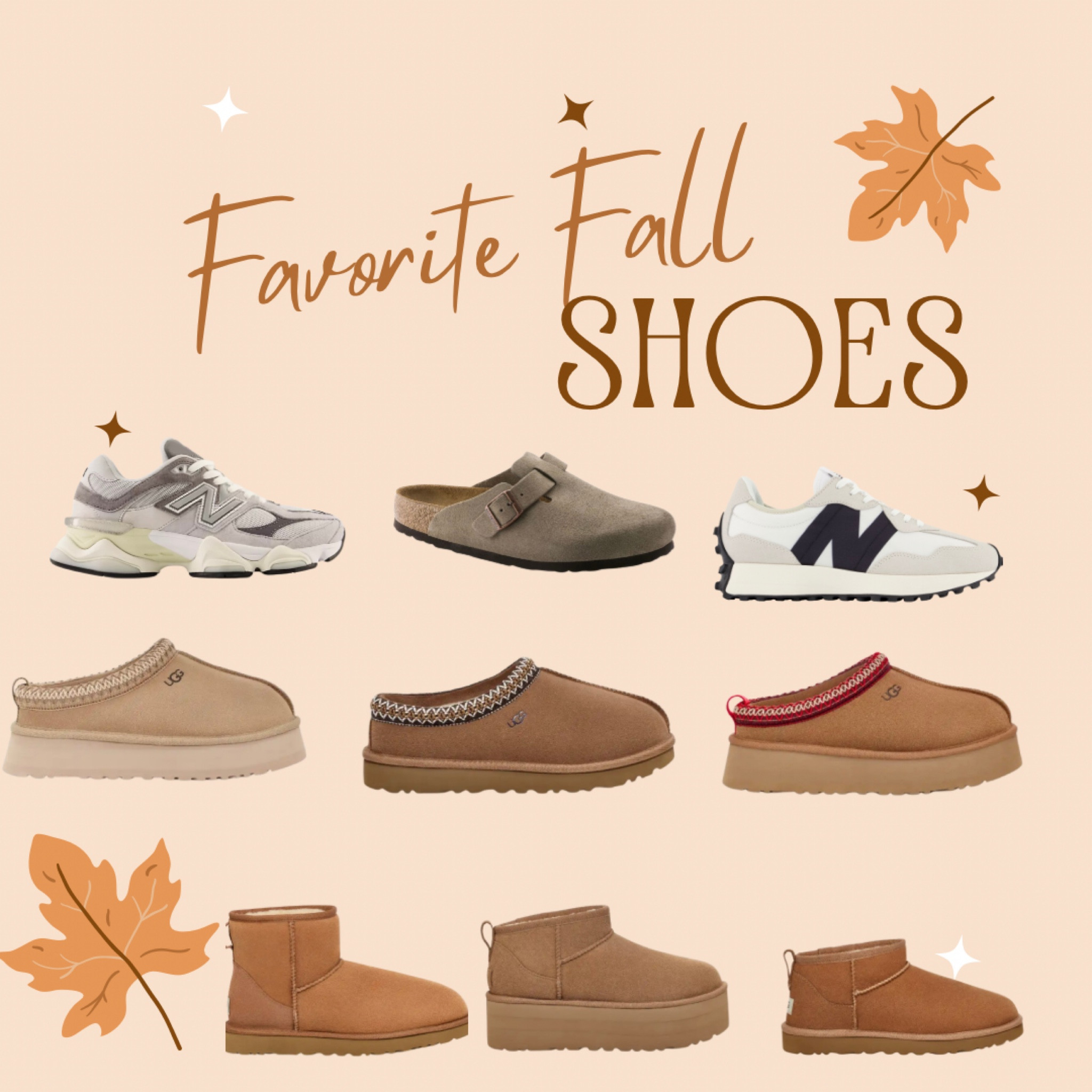 Favorite Fall Shoes 

#LTKSeasonal #LTKFindsUnder100 #LTKShoeCrush