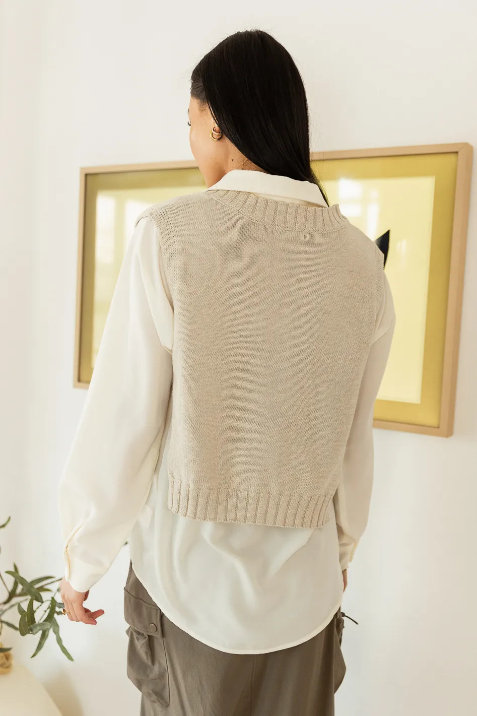 Paige Knitted Vest | Böhme US