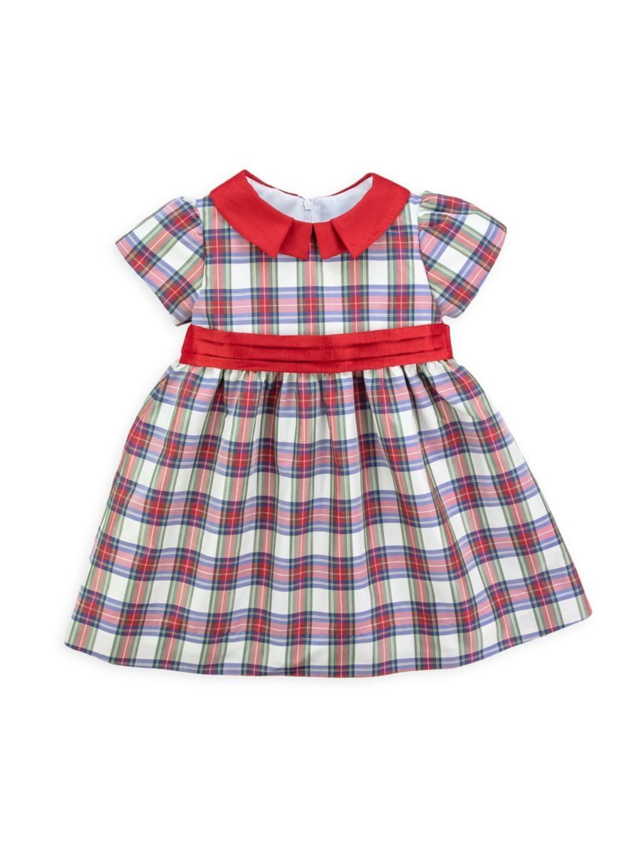 Little Girl's Plaid Taffeta Dress | Saks Fifth Avenue