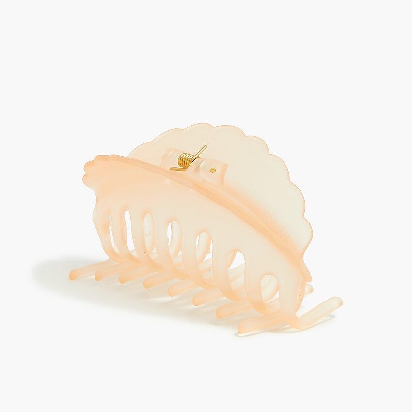 Scalloped claw hair clip | J.Crew Factory