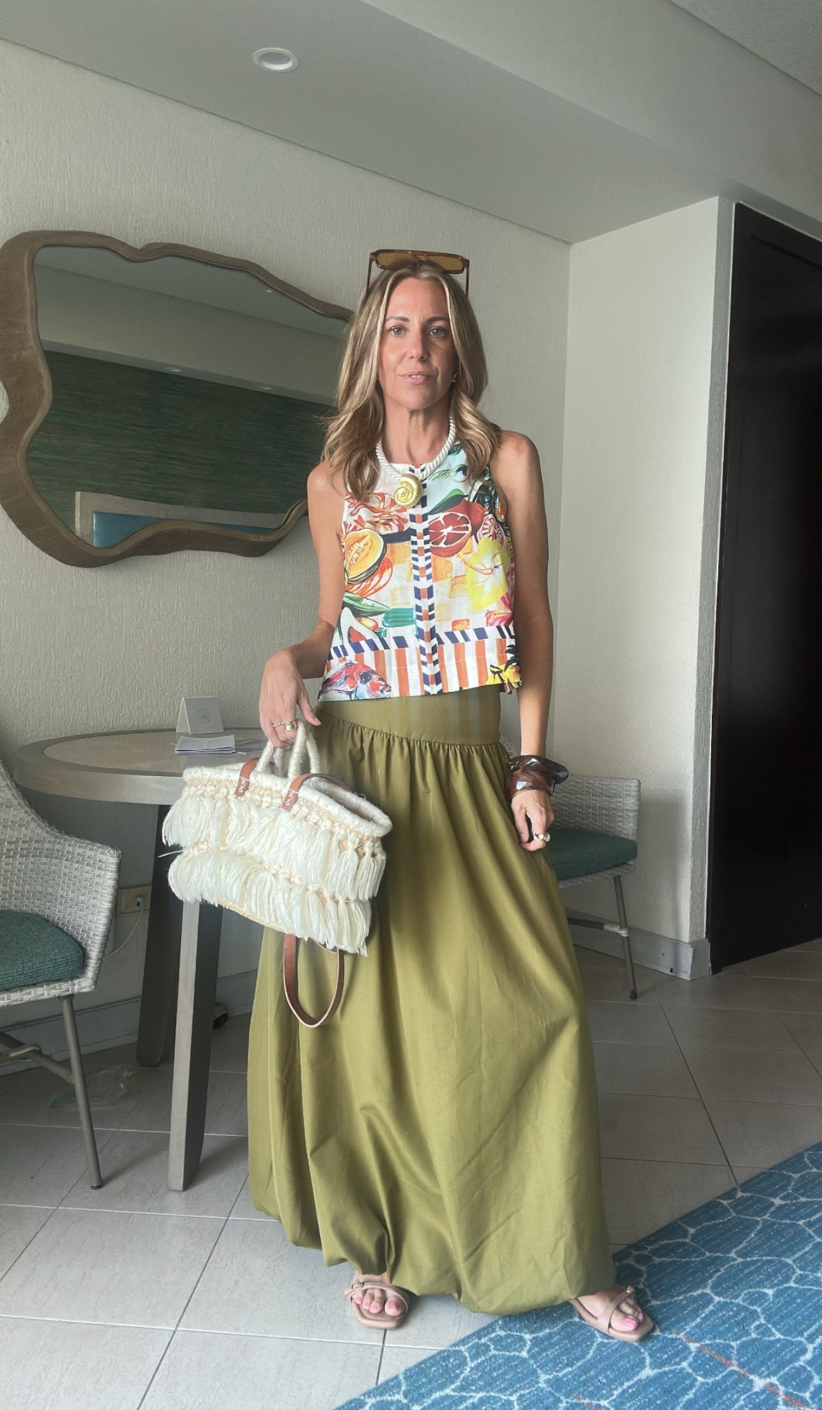 My favorite bubble hem skirt + fun top

#LTKStyleTip #LTKSeasonal #LTKFindsUnder100
