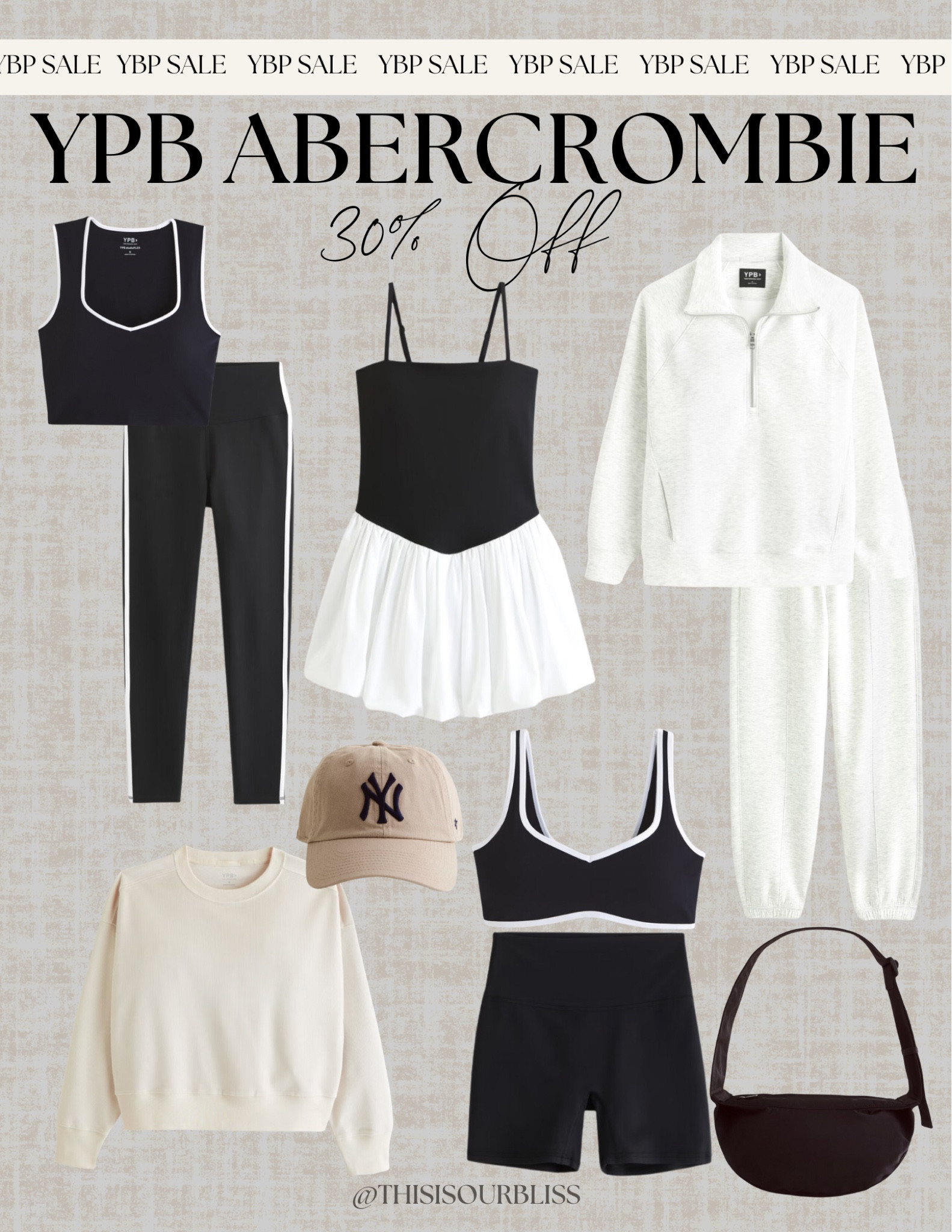 🚨 SALE ALERT! 🚨

Abercrombie’s YPB collection is 30% OFF, and these chic, comfy pieces are perfect for lounging, workouts, or running errands in style. 🤍

From elevated activewear to cozy loungewear, this sale is too good to miss! 🛍️

Which piece would you add to your cart? Let me know below! ⬇️

#AbercrombieSale Abercrombie haul, Abercrombie athletic, workout essentials, workout style 

#LTKSaleAlert #LTKStyleTip