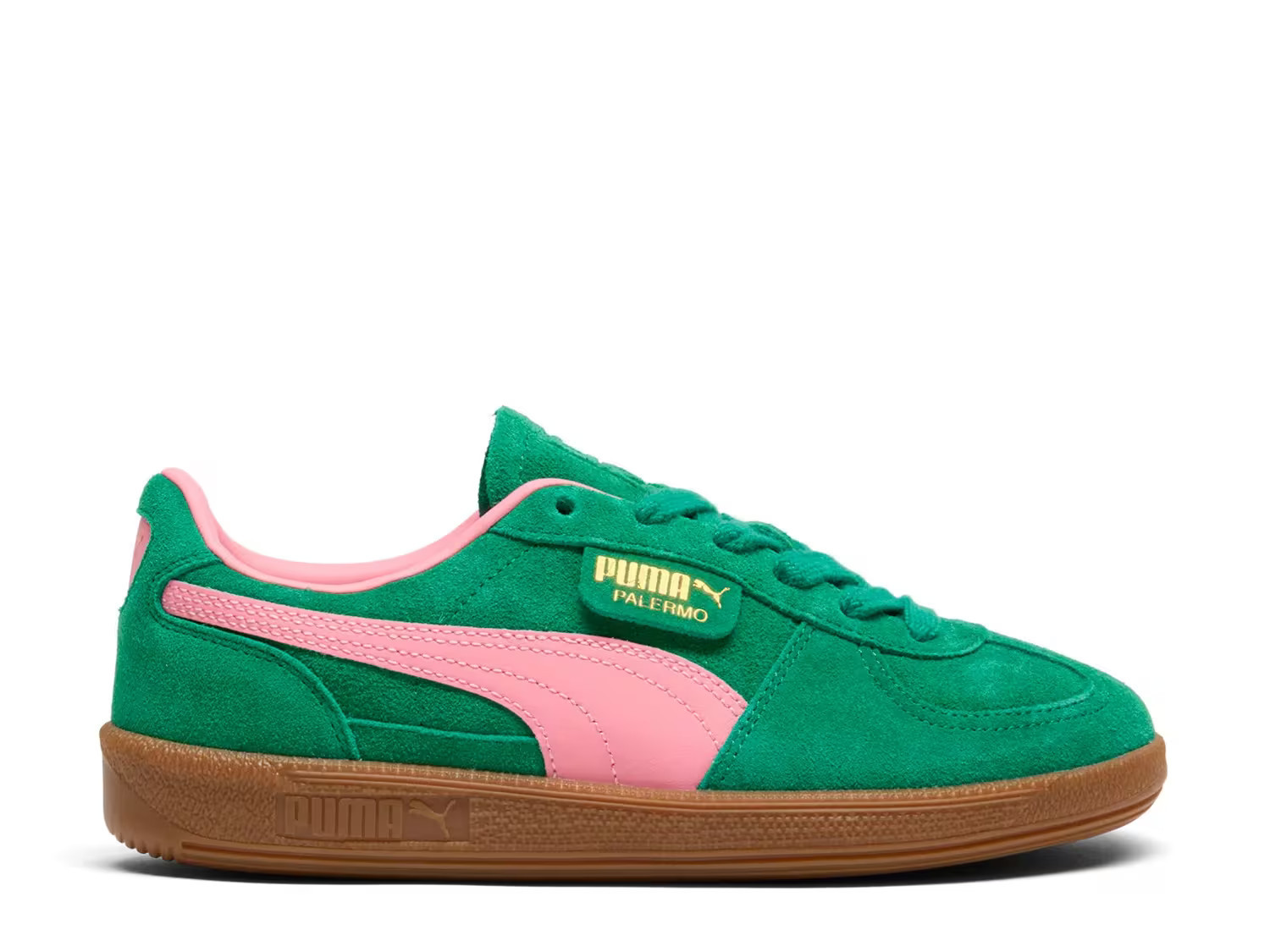 Puma Palermo Sneaker | Women's | Green/Pink | Size 8.5 | Sneakers | DSW
