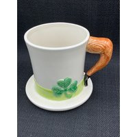 Irish Festive Coffee Cup, St. Patrick's Day Mug, Shamrock Green Celtic Gift, Ireland Lover Gift | Etsy (US)