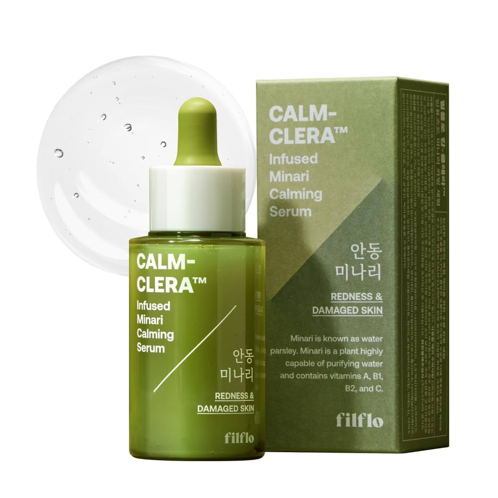 Calm-Clera Minari Calming Serum, Korean Spring Herb Facial Serum, Soothing and Calming for Sensit... | Amazon (US)