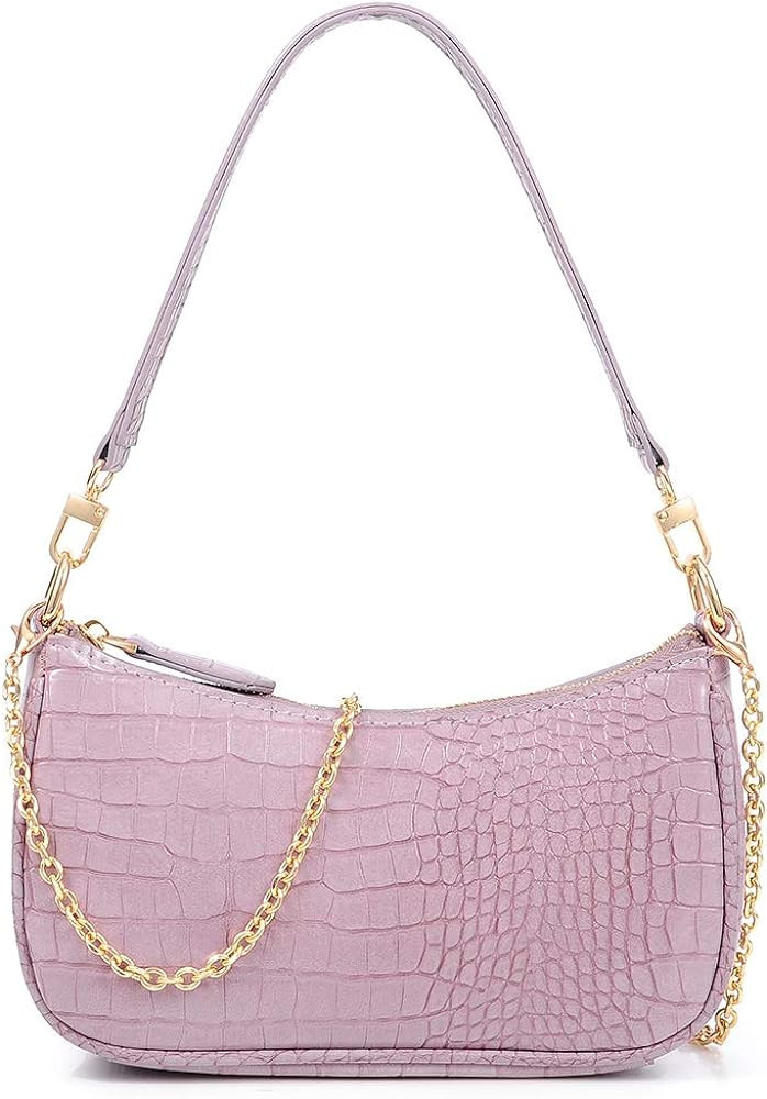 DOREAMALOE Shoulder Bag Retro Classic Purse Clutch Shoulder Tote HandBag with Zipper Closure for ... | Amazon (US)