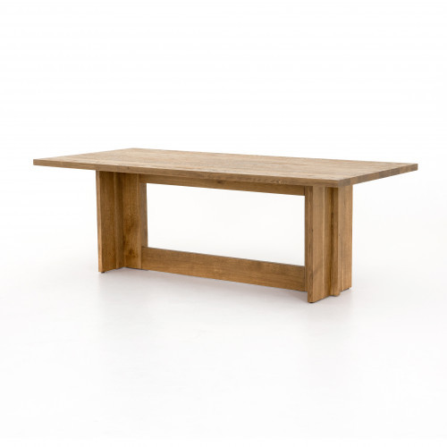 Four Hands Erie Dining Table Dark Smoked Oak | Gracious Style