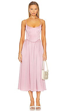 Zimmermann Corset Dress in Pink from Revolve.com | Revolve Clothing (Global)