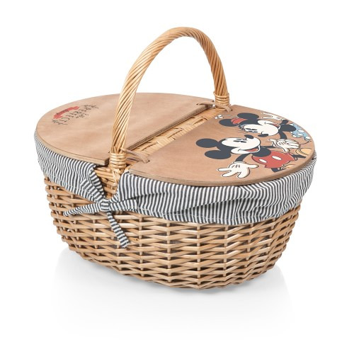 Mickey & Minnie Mouse Picnic Basket | Williams-Sonoma