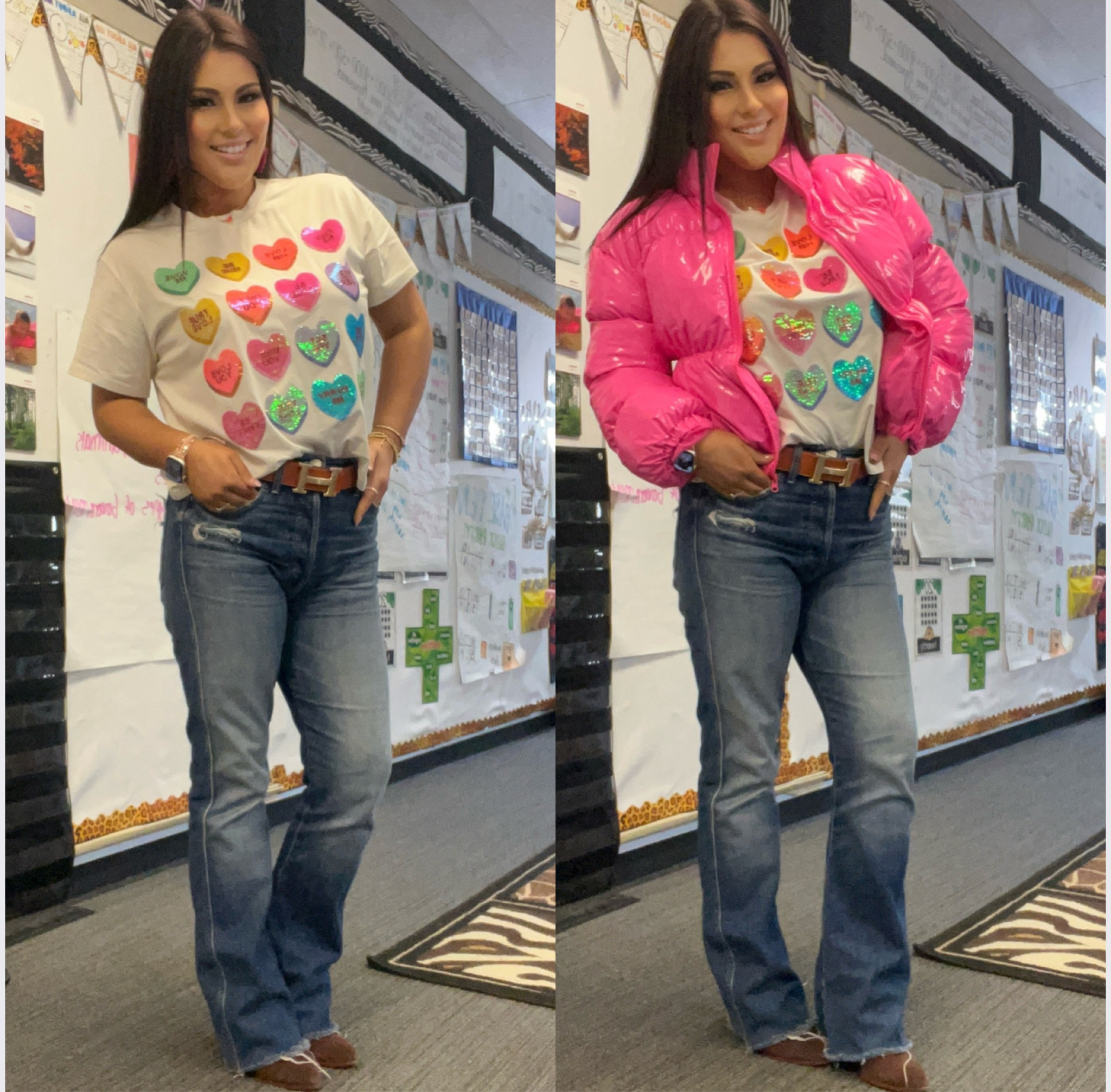 Valentines Day Outfit | winter outfit | puffer coat 

#LTKU #LTKSeasonal #LTKstyletip