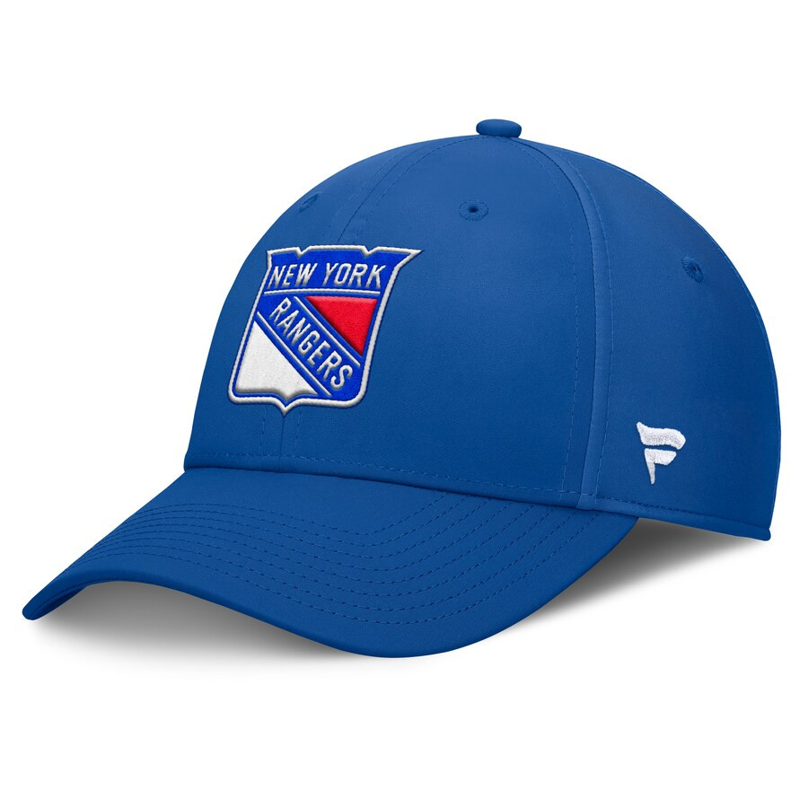 New York Rangers Fanatics Core Primary Logo Flex Hat - Royal | Fanatics