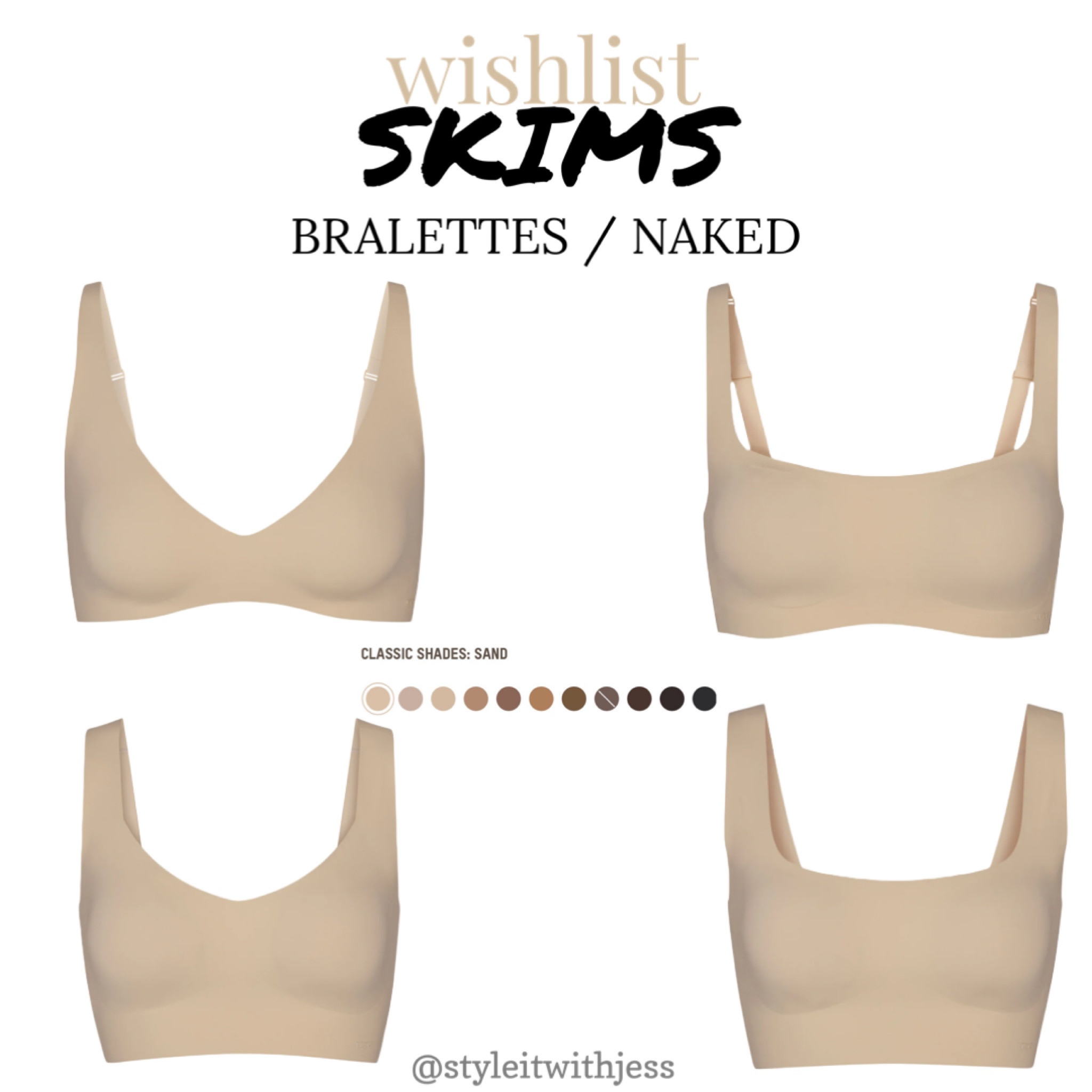 SKIMS NAKED bralettes 🤎

#LTKover40 #LTKfindsunder100 #LTKstyletip