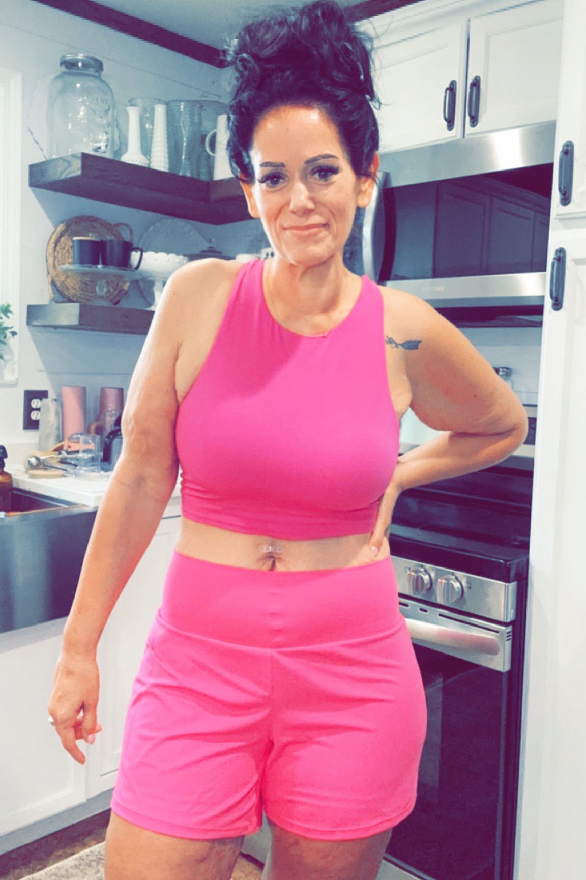 Halara LONG Yoga Shorts
I’m wearing a size small #LTKfashion 

#LTKworkwear #LTKfamily