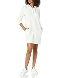 The Drop Women's Iona Long Sleeve Hooded Mini Sweatshirt Dress, Ivory, XXS | Amazon (US)
