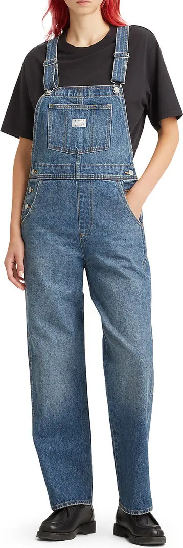 Nonstretch Denim Overalls | Nordstrom
