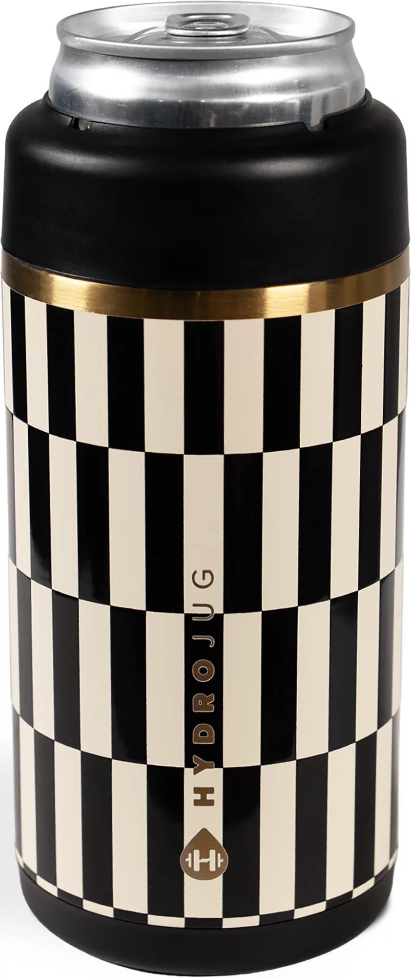 HYDROJUG 12 oz. Slim Can Cooler, Black Tie | Golf Galaxy