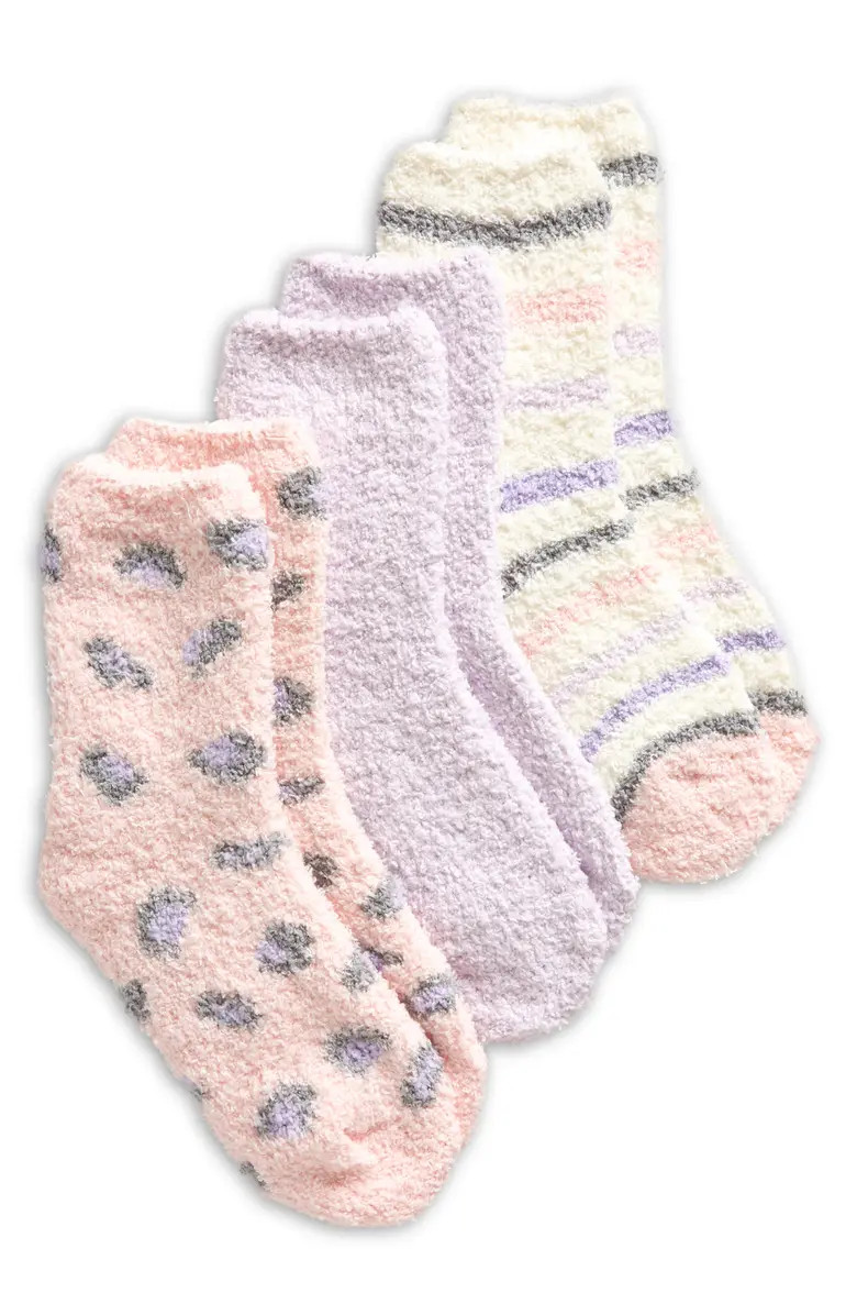 Capelli New York Kids' Assorted 3-Pack Lounge Socks | Nordstrom | Nordstrom