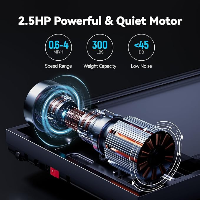 Walking Pad with Auto Incline, Under Desk Folding Treadmill with Remote Control and LED Display f... | Amazon (US)