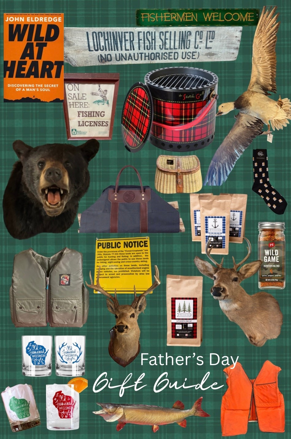 Father’s Day Gift Guide for Outdoorsmen +Northwoods Cabin Lovers| Fishing, Hunting, & Rustic Lodge

Shop Here:
www.whitearrowshometheshop.com

#LTKMens