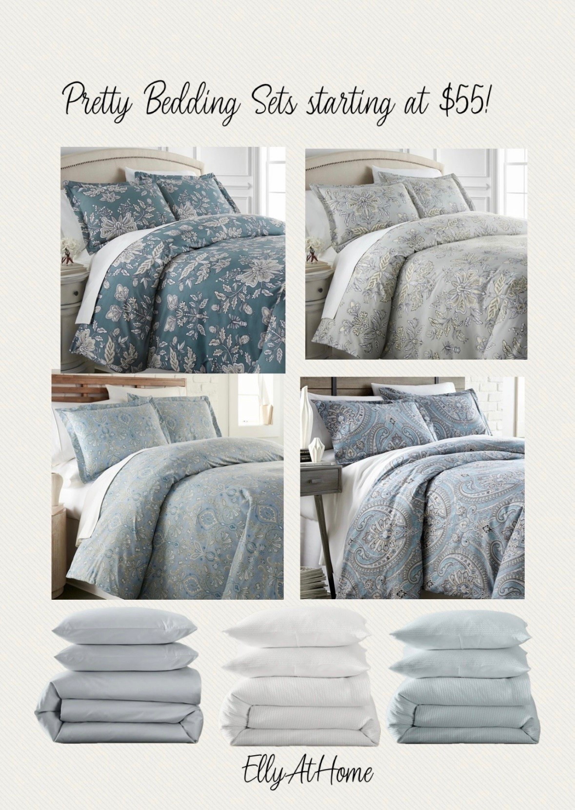Pretty bedding, comforter sets in beautiful spring colors, patterns and solids on sale at Wayfair starting at $55! Shop more bedding, bed frames, sheets. Free shipping.

#LTKMidsize #LTKSaleAlert