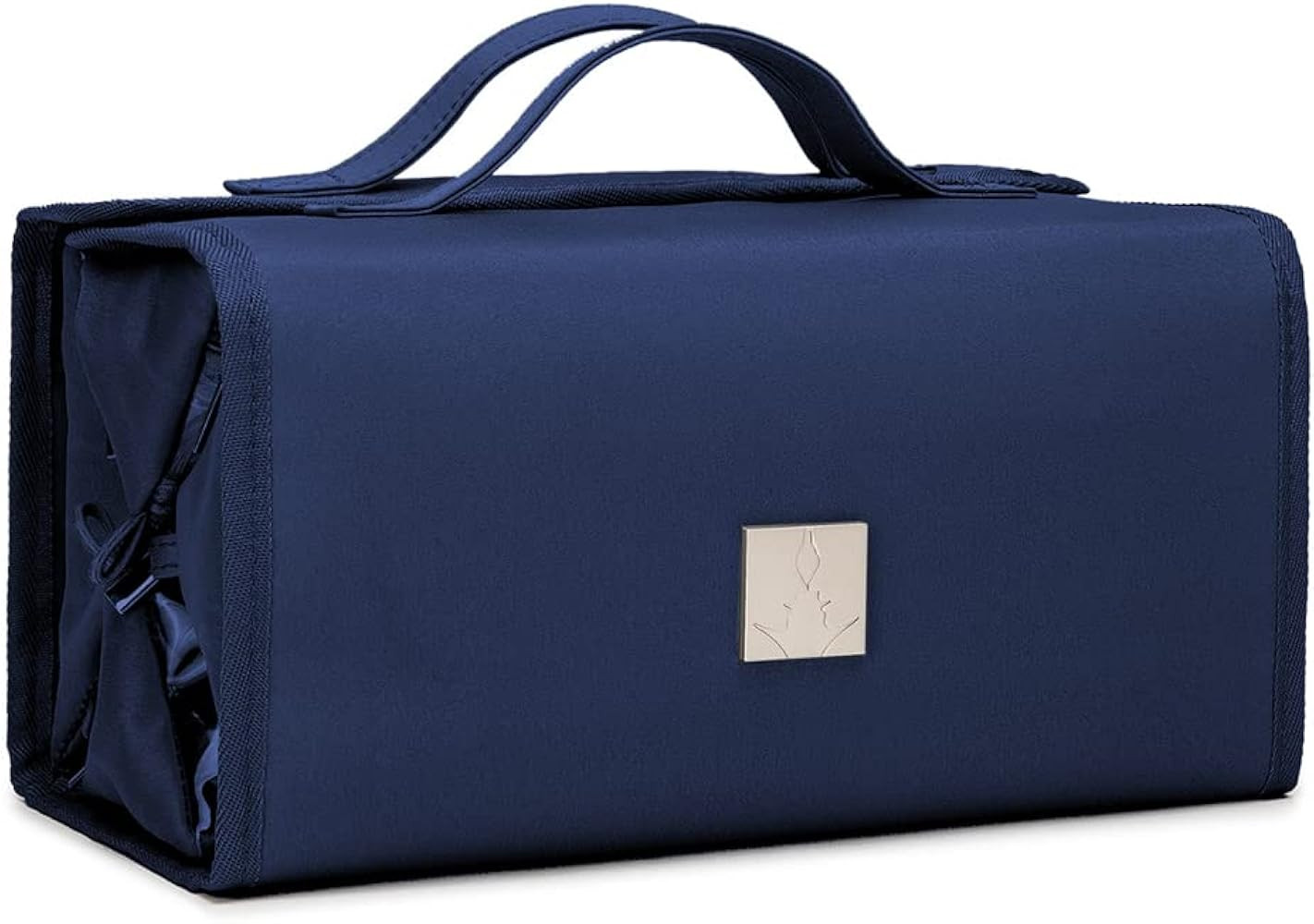 Roll Up Makeup Bag, Travel Toiletry Bag for Women with 4 Clear TSA Approved Pouches, Hanging Trav... | Amazon (US)