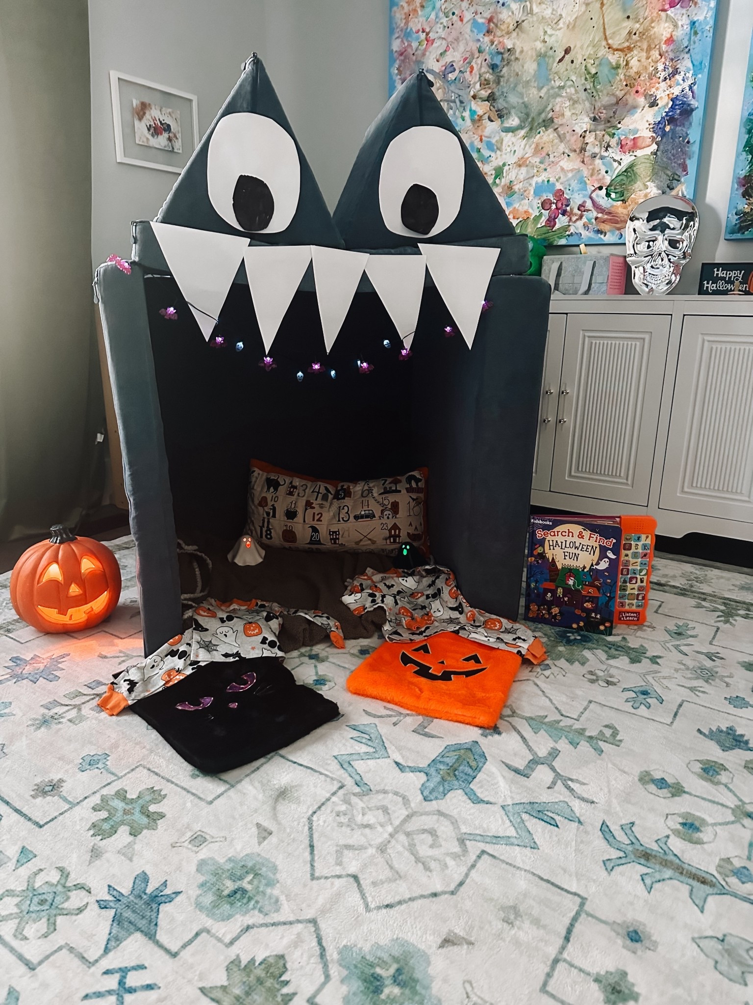 The cutest Halloween set up!

#LTKSeasonal #LTKKids #LTKHalloween