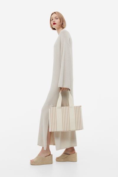 Jute-blend Tote Bag | H&M (US)