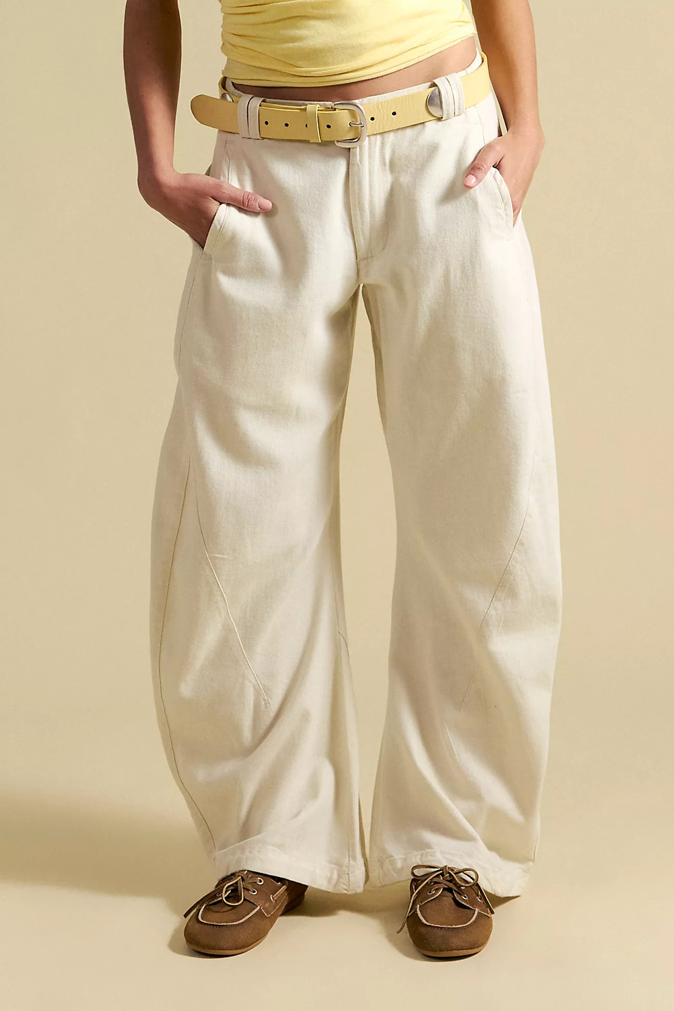 Spotlight Washed Chino Trousers | Free People (Global - UK&FR Excluded)