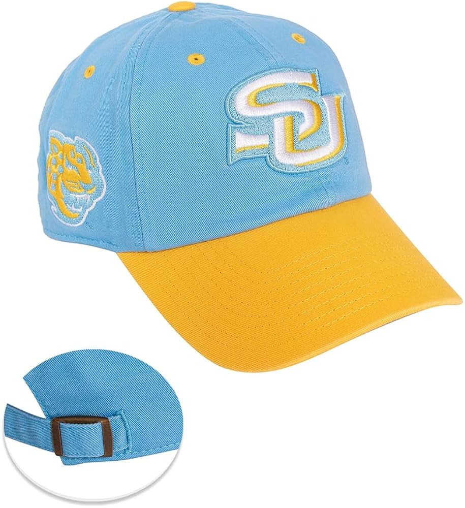 Desert Cactus Southern University Baseball Hat SU Jaguars Brimmed Embroirderd Hats Cap Adjustable... | Amazon (US)