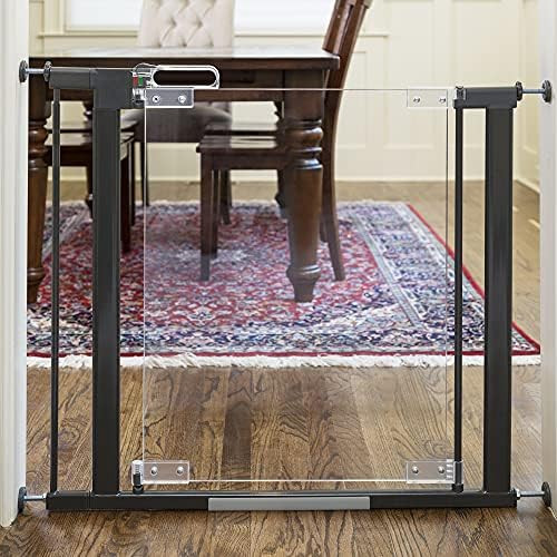 Qdos Crystal Designer Baby Safety Gate - Meets Tougher European Standards - Modern Design and Unpara | Amazon (US)