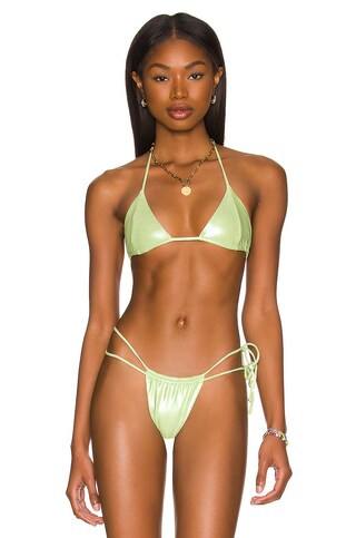 VDM Marley Bikini Top in Matte Sky from Revolve.com | Revolve Clothing (Global)