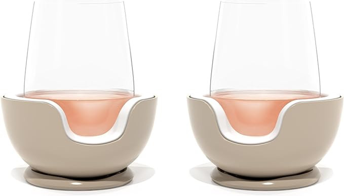 VoChill Stemless Wine Glass Chiller | Keep the Chill In Your Glass | New Wine Accessory | Separab... | Amazon (US)