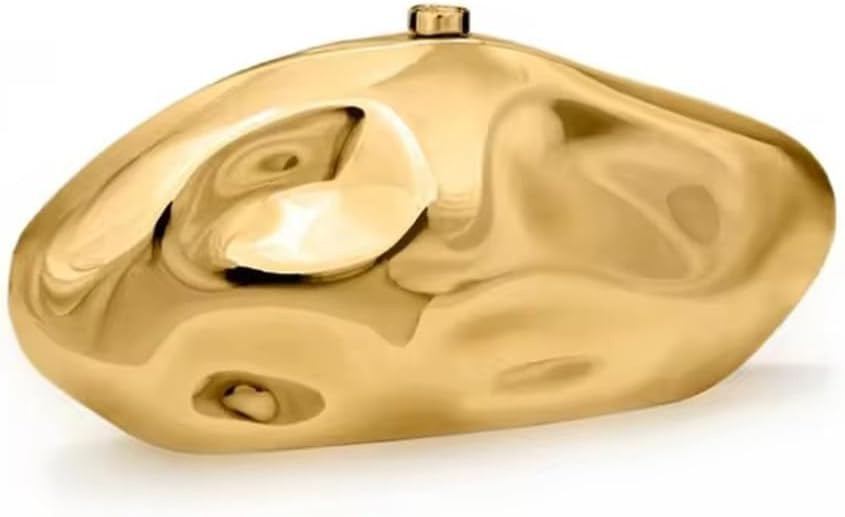 PSBIY Women Acrylic Evening Clutch Purse Unique Metallic Lattice Pattern Handbag Glitter Crossbod... | Amazon (UK)