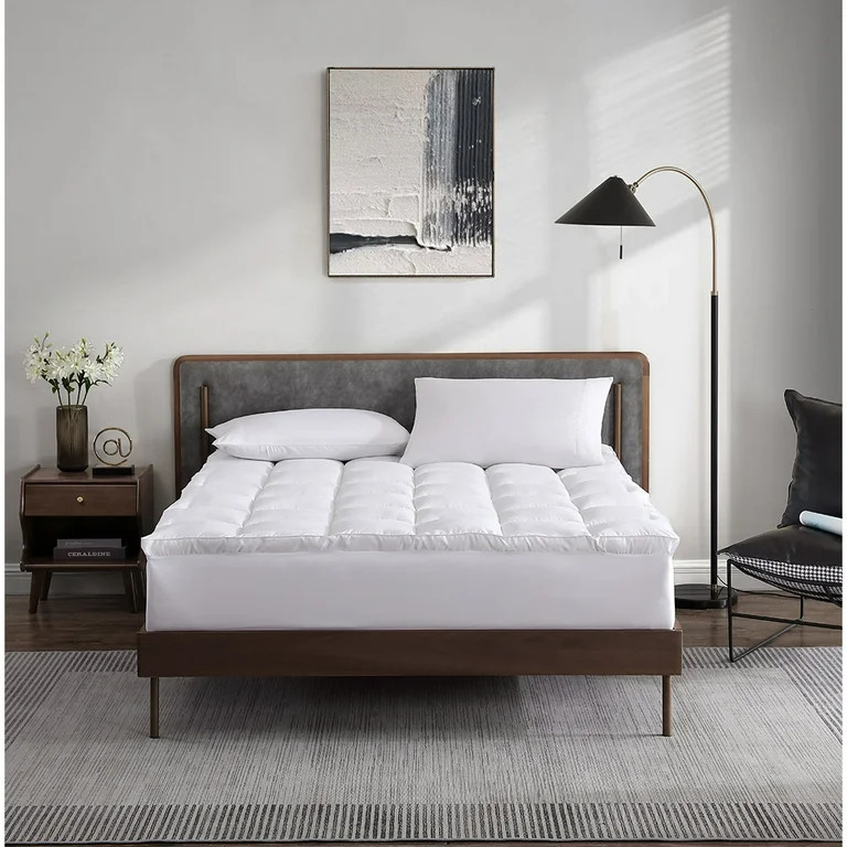 Allswell Ultra Plush Pillow Top Mattress Topper, King | Walmart (US)