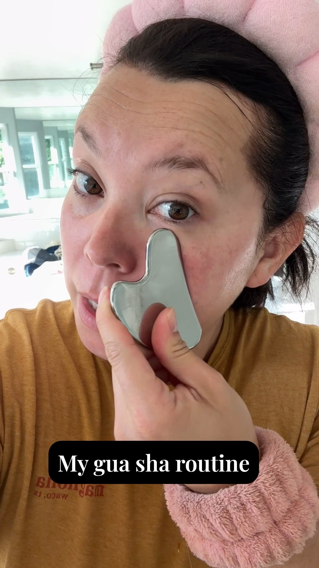 Gua sha routine as a 37 year old. I use the Primally Pure Plumping Serum that gives my skin the best lift. 
It sells out often for a reason 🙌🏻 

Primally Pure code: MARISSAMACE

#LTKBeauty #LTKOver40 #LTKFindsUnder100