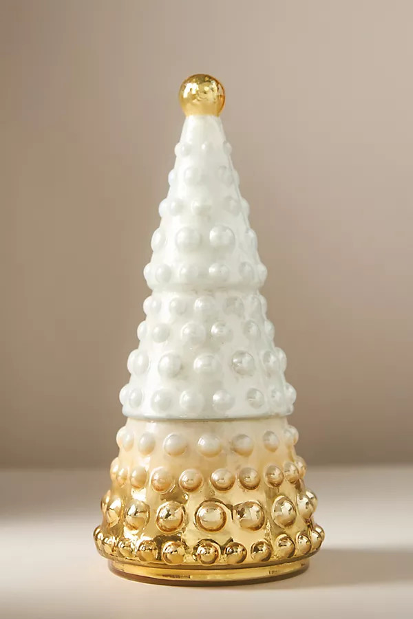 Hallorm Bubble Tree Woody Fresh Balsam & Cedarwood Glass Candle | Anthropologie (US)