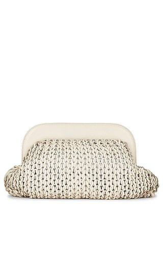 Haddie Clutch in Crema | Revolve Clothing (Global)