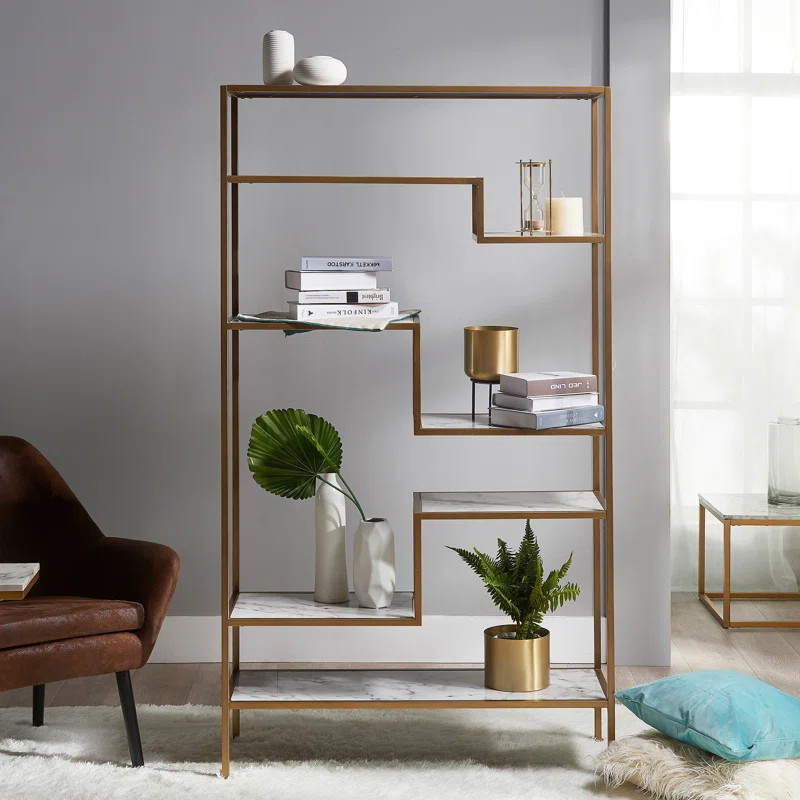 Marmo Etagere Bookcase | Wayfair North America