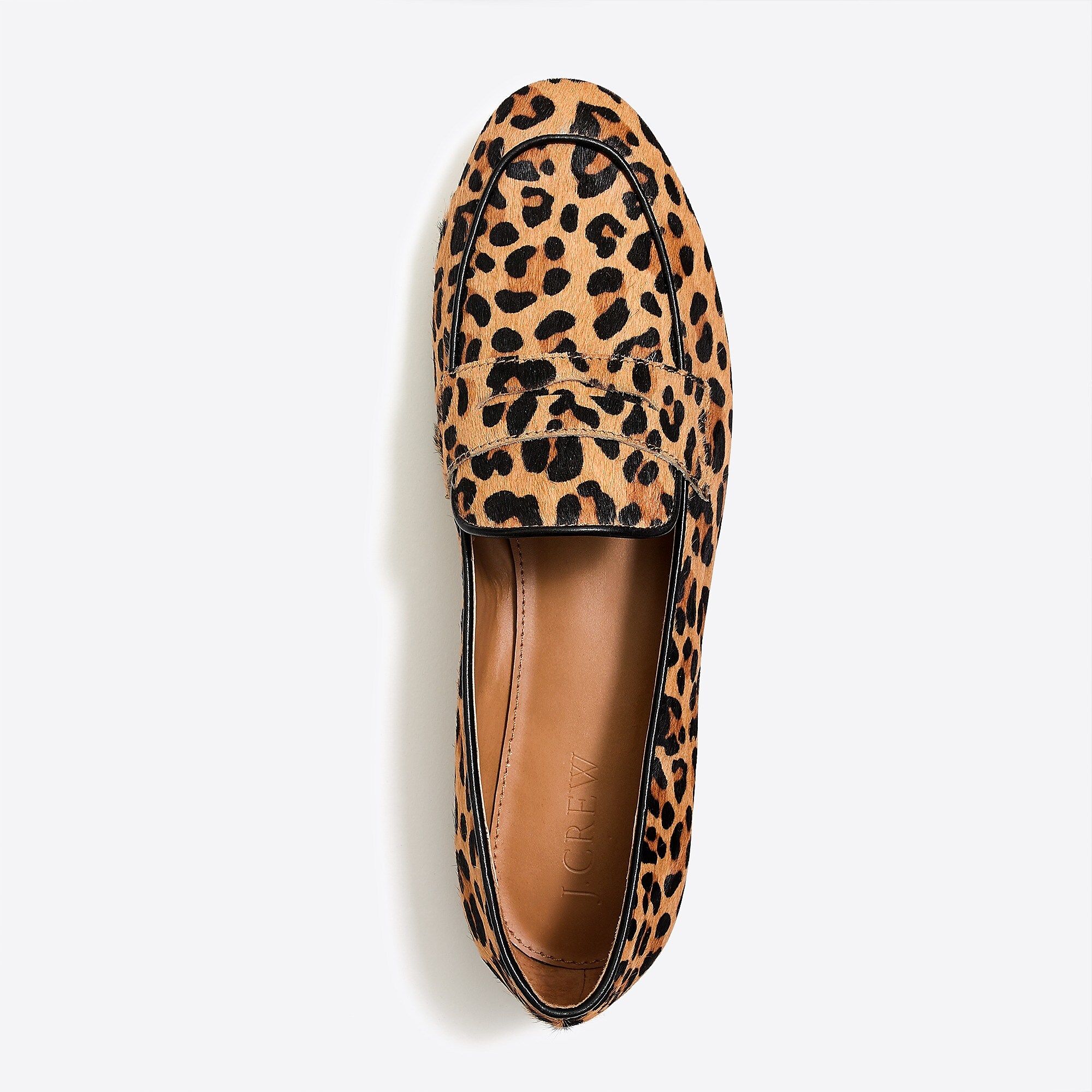 Calf-hair penny loafers | J.Crew Factory
